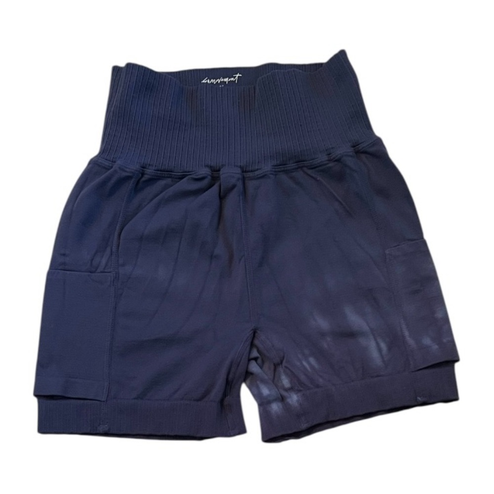 FP Movement by Free People Blue Good Karma Tennis Athletic Shorts NWOT IR
